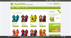 Desktop Screenshot of camisetasantiguas.com
